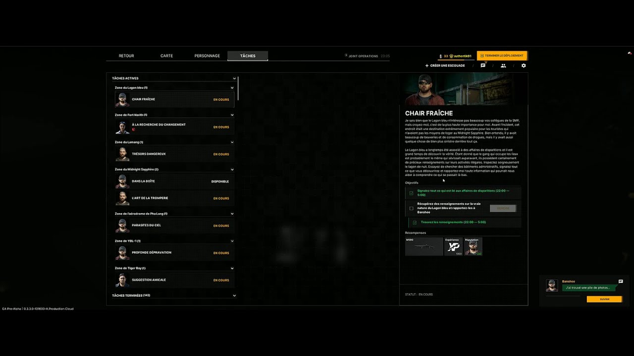 chair fraiche Gray Zone Warfare 0.3 fresh meat