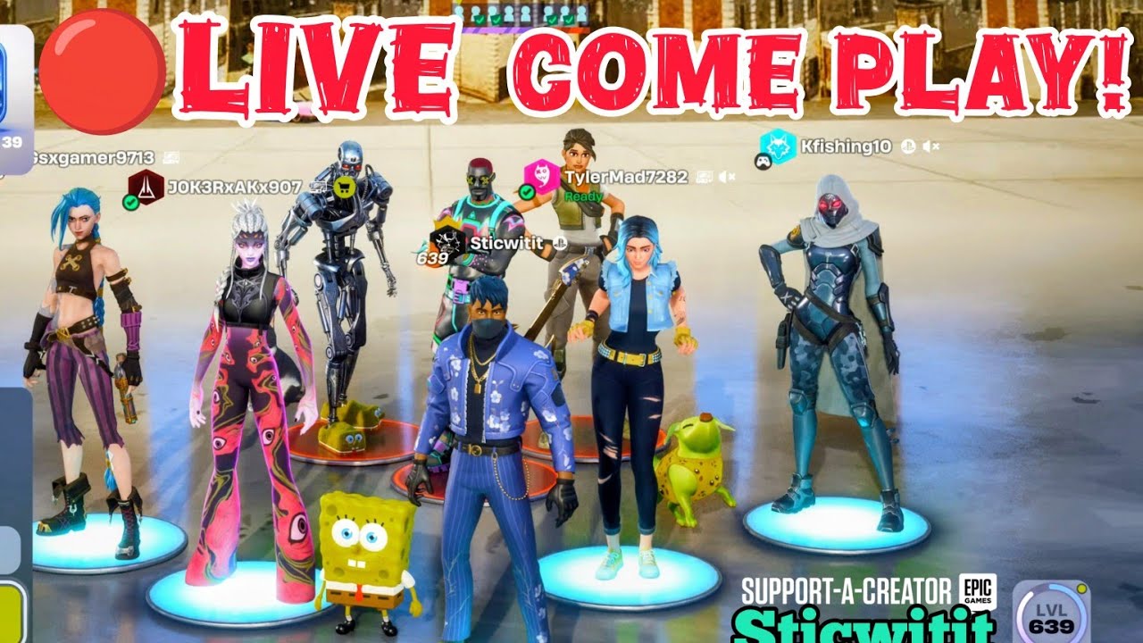 🔴LIVE LEGO FORTNITE ROAD TO 1K