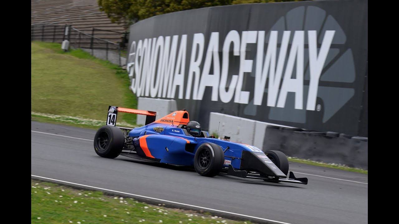 Watch This F4 Car Take On The Tricky Sonoma Raceway!