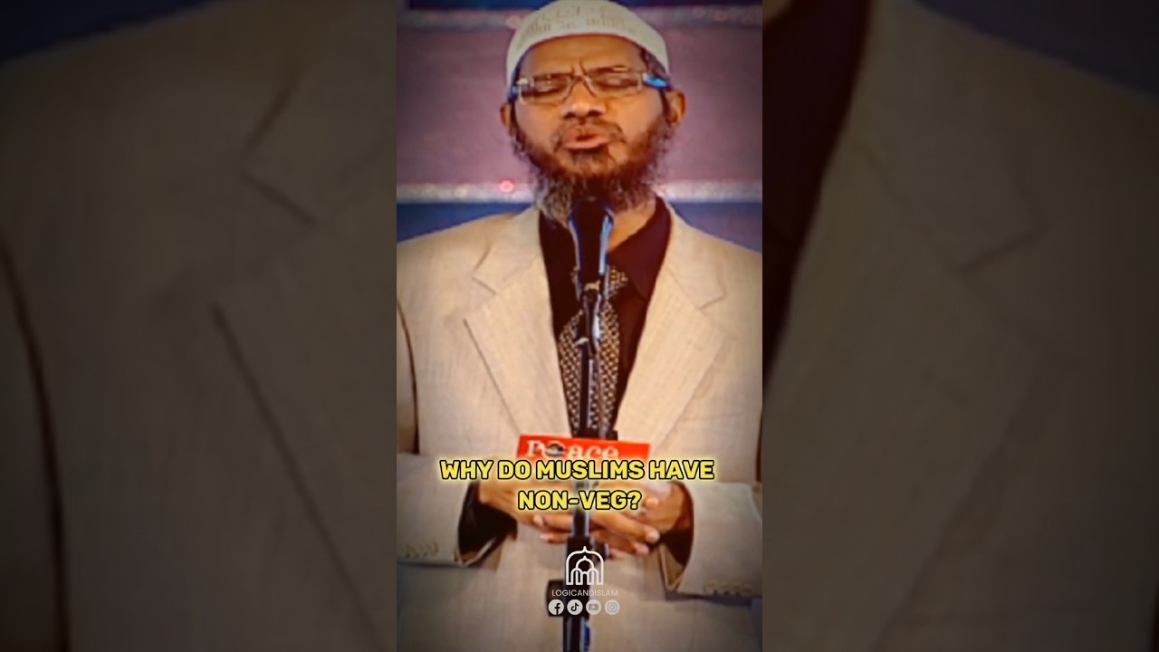 Why Are All Muslims Non- Vegetarian? #shorts #debate #dawah #drzakirnaik #nonveg