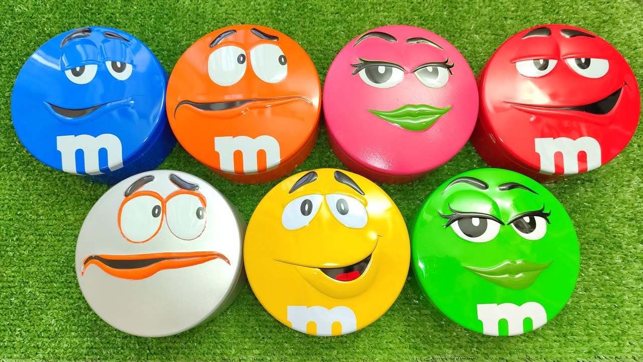 10 Mins Satisfying M&M'S & Paw Patrol Unboxing 🐾 ASMR Funny Tins 🍬