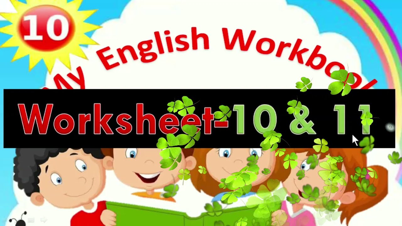 English workbook class 10| pseb| Worksheet 10 | worksheet 11 solved
