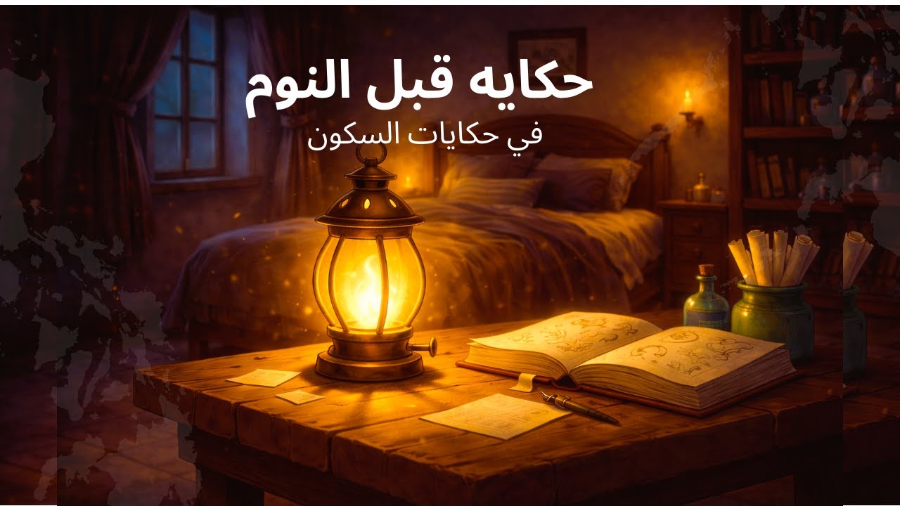 قصة هادئة قبل النوم 🌙 | صوت المطر يريح العقل في حكايات السكون  🌧️😴