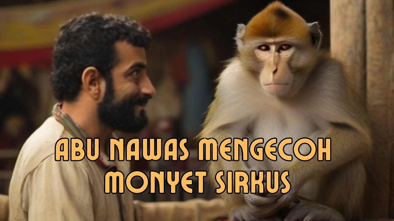 KISAH ABU NAWAS: MENGECOH MONYET SIRKUS