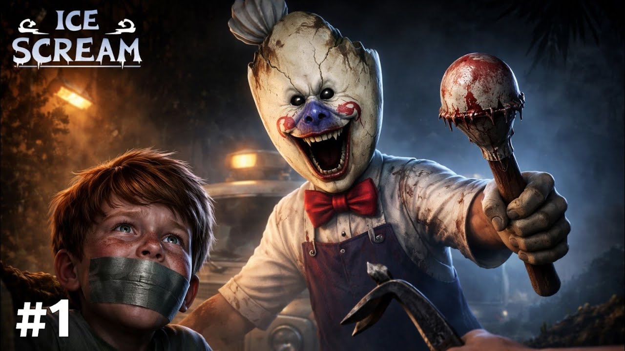 Rod kidnap my friend what should I do | Ice Scream ch 1 | Scary Escape Gameplay