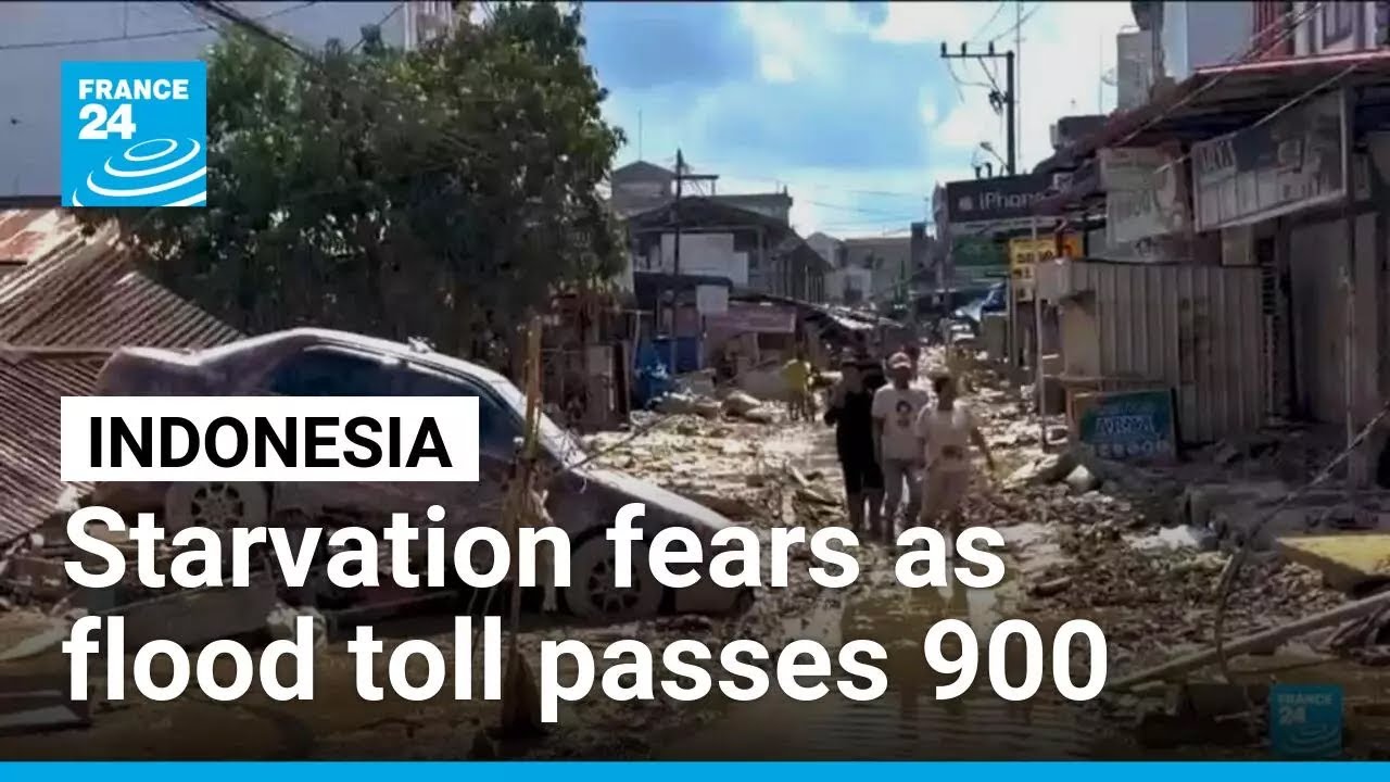 Starvation fears mount in Indonesia after catastrophic floods &bull; FRANCE 24 English