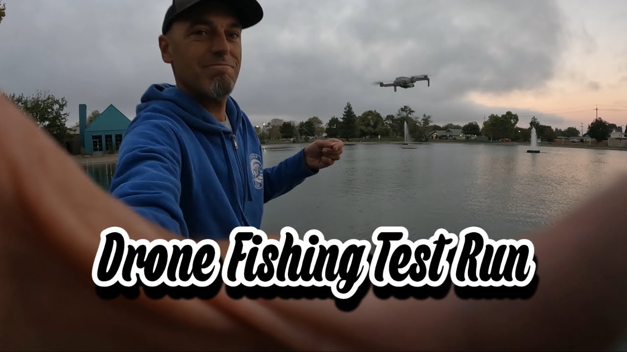 Drone Fishing Test Drop With The DJI Mini 2