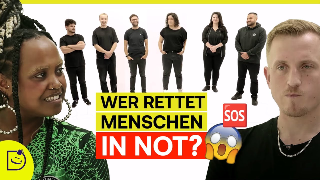 😱 SAG MIR, wer Menschen in Not rettet 😱 feat. Hubertus Koch, Smypathisch & Tsellot