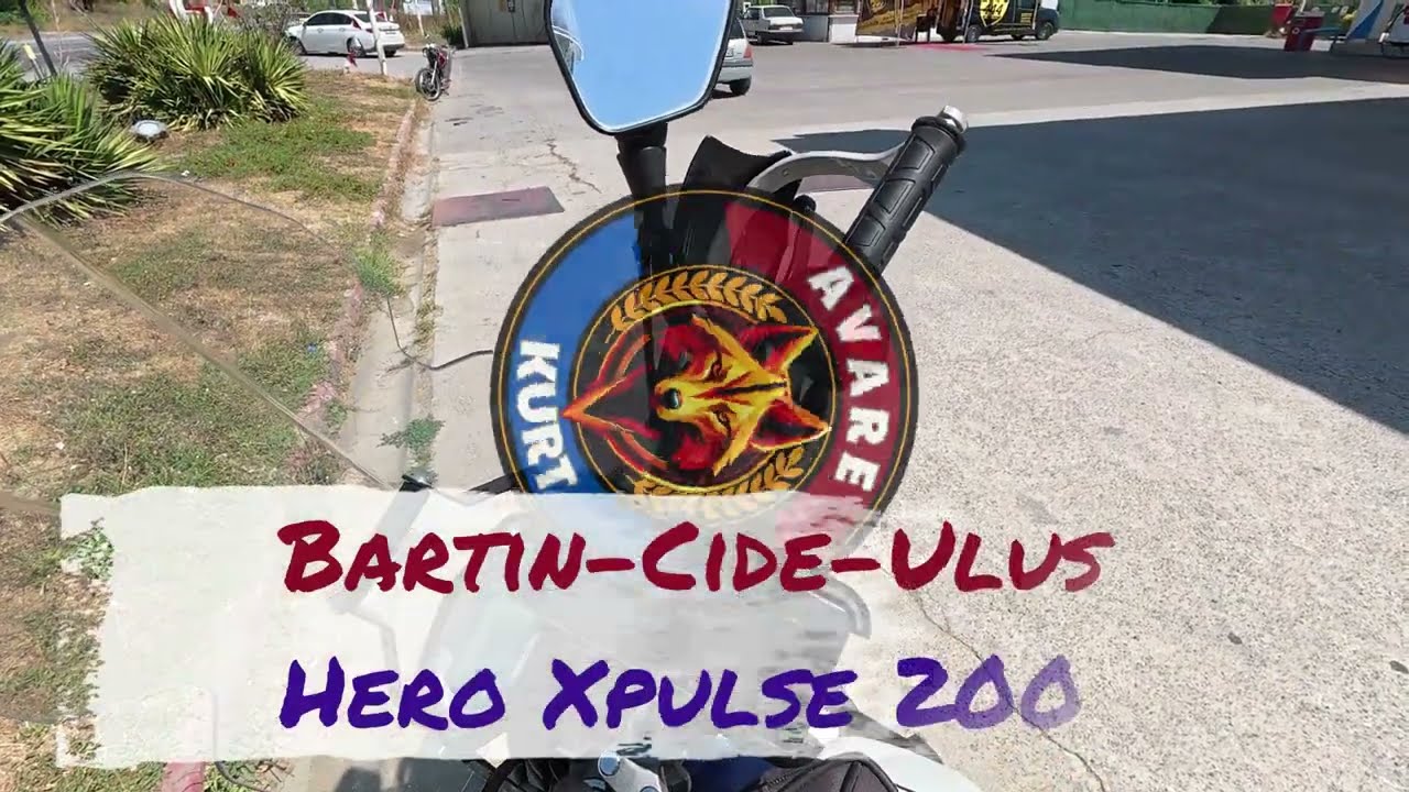 Hero XPulse 200 ile Bartın Cide Ulus turu #heroxpulse2004v