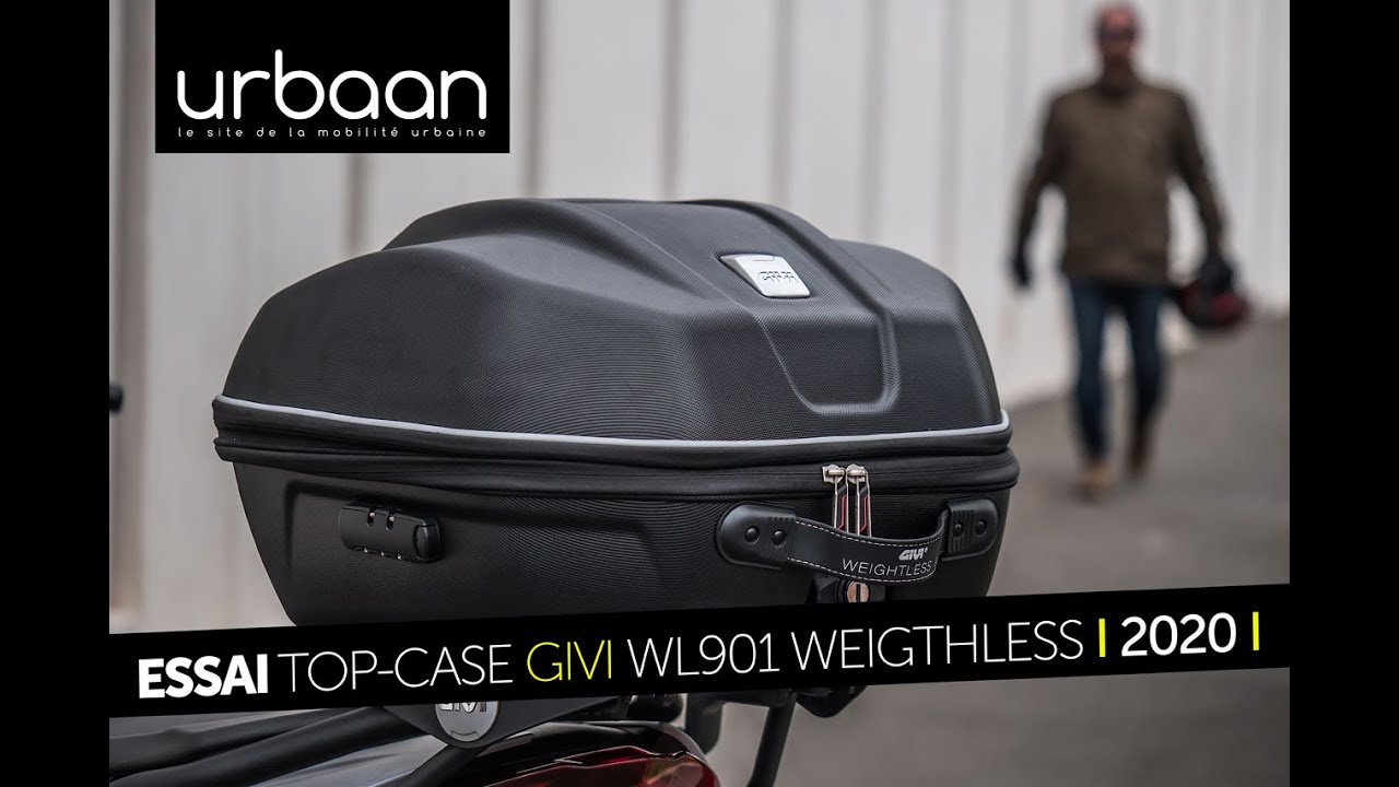 Essai top-case Givi WL901 Weigthless Monokey - 2020 - urbaanews