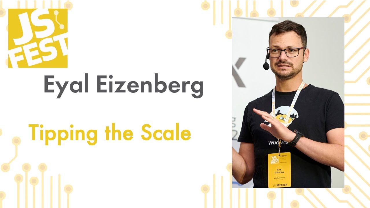 Tipping the Scale. Eyal Eizenberg. JS Fest 2019 Autumn