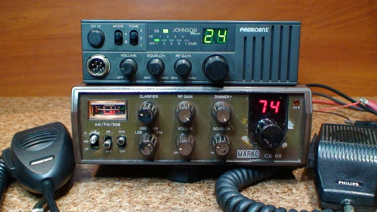 CB Radio President Johnson - naprawa i strojenie