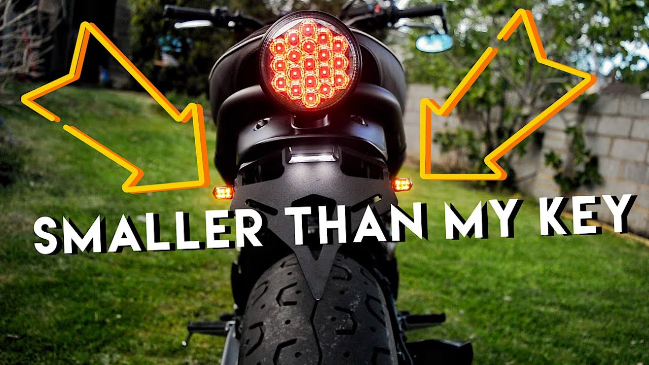 XSR700 | New motorbike rear indicators 💡(Shin-yo)