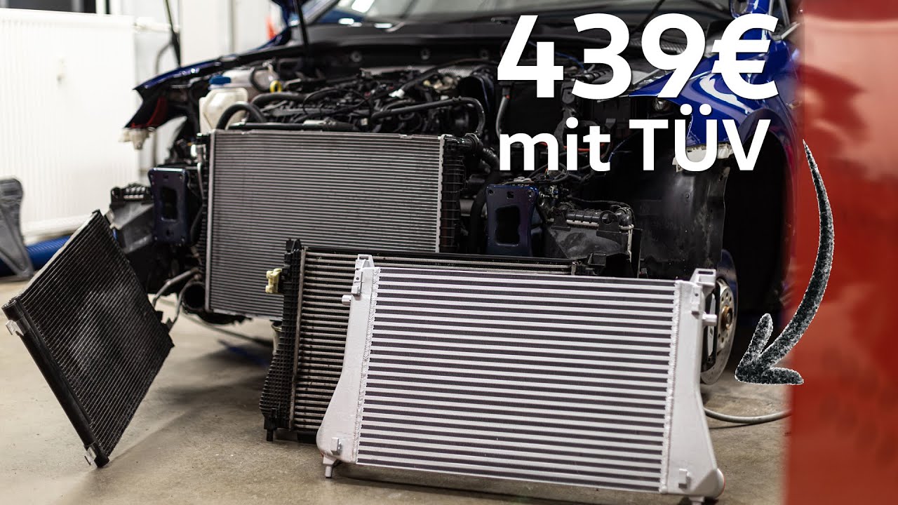 VAG MQB LADELUFTKÜHLER für nur 439€ mit TÜV? | Getestet by CFD