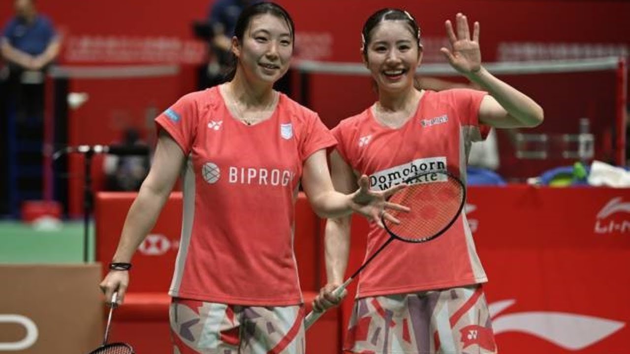 志田千陽 & 五十嵐有紗 vs 中西貴映 & 岩永鈴 | 準々決勝 - Li-Ning 香港オープン2025