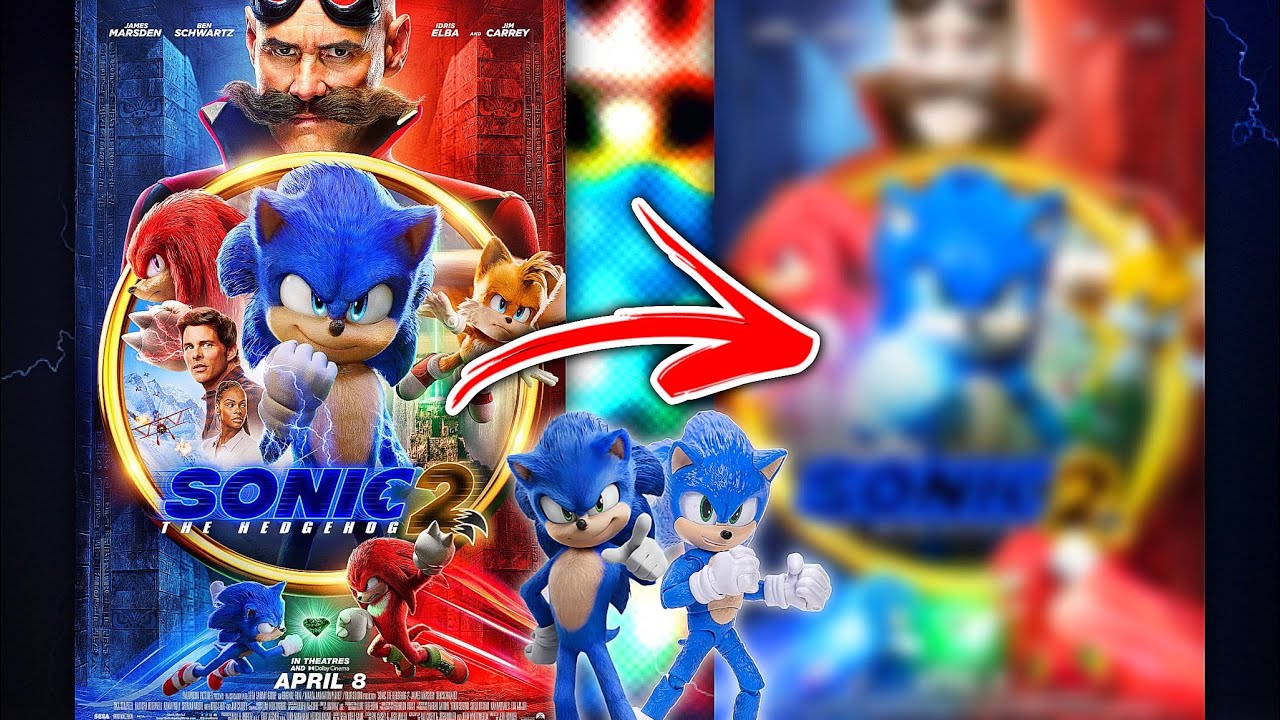 [RareGalaxy5] Revising the Sonic Movie 2 Poster but With ACTION FIGURES!!