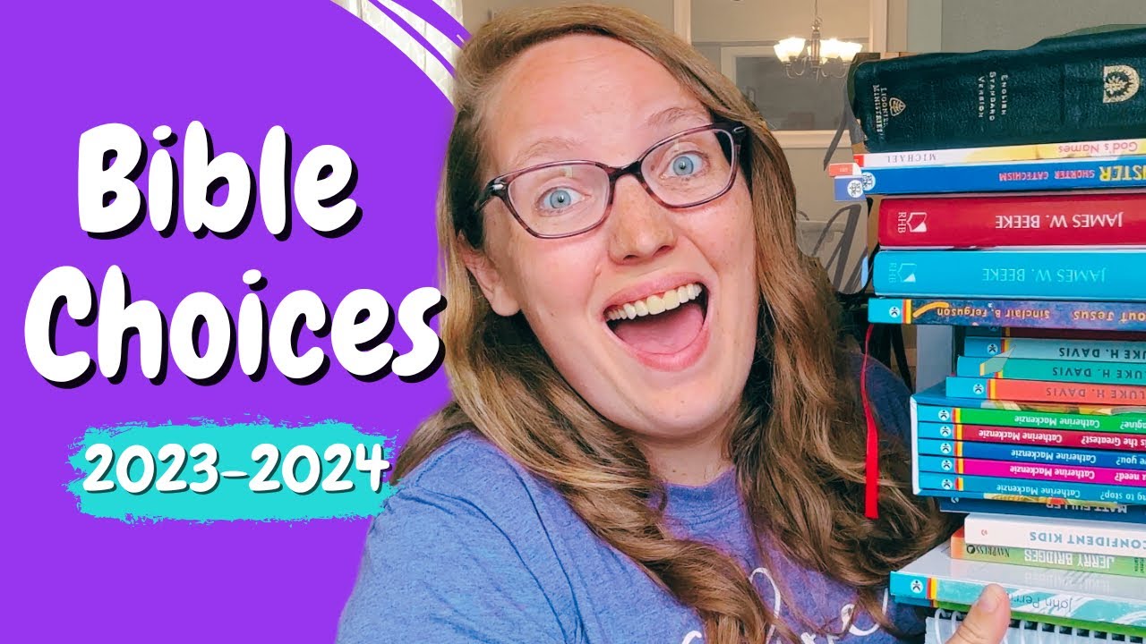 Bible Curriculum Plans For Our Homeschool 2023-2024