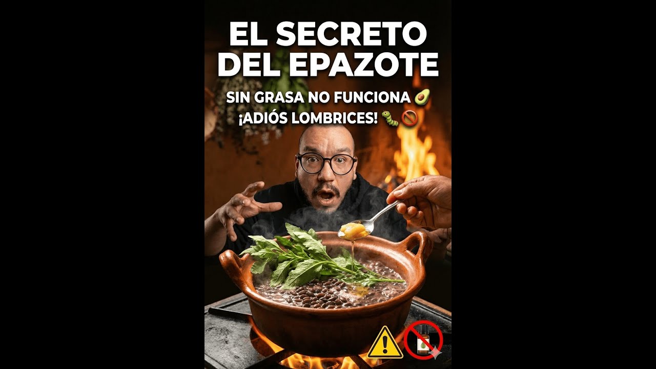 ¡Adiós a las LOMBRICES! 🐛 El Secreto Científico de cocinar con EPAZOTE (Paico)