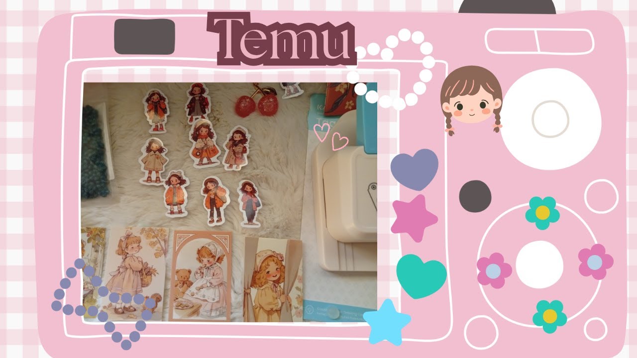 Llego Temu  Un mini #haul de #papeleriabonita