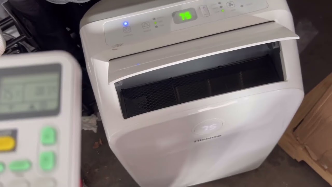 Quick Run Hisense Portable air conditioner