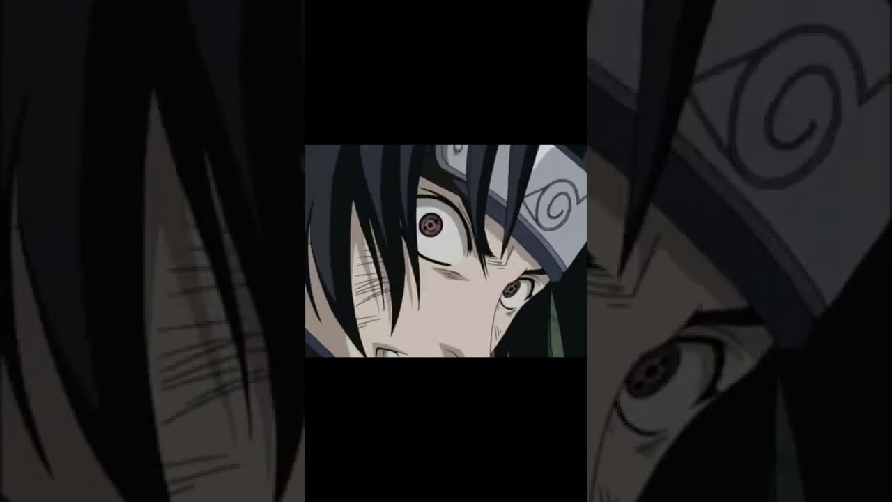 Sasuke saving Sakura from Orochimaru