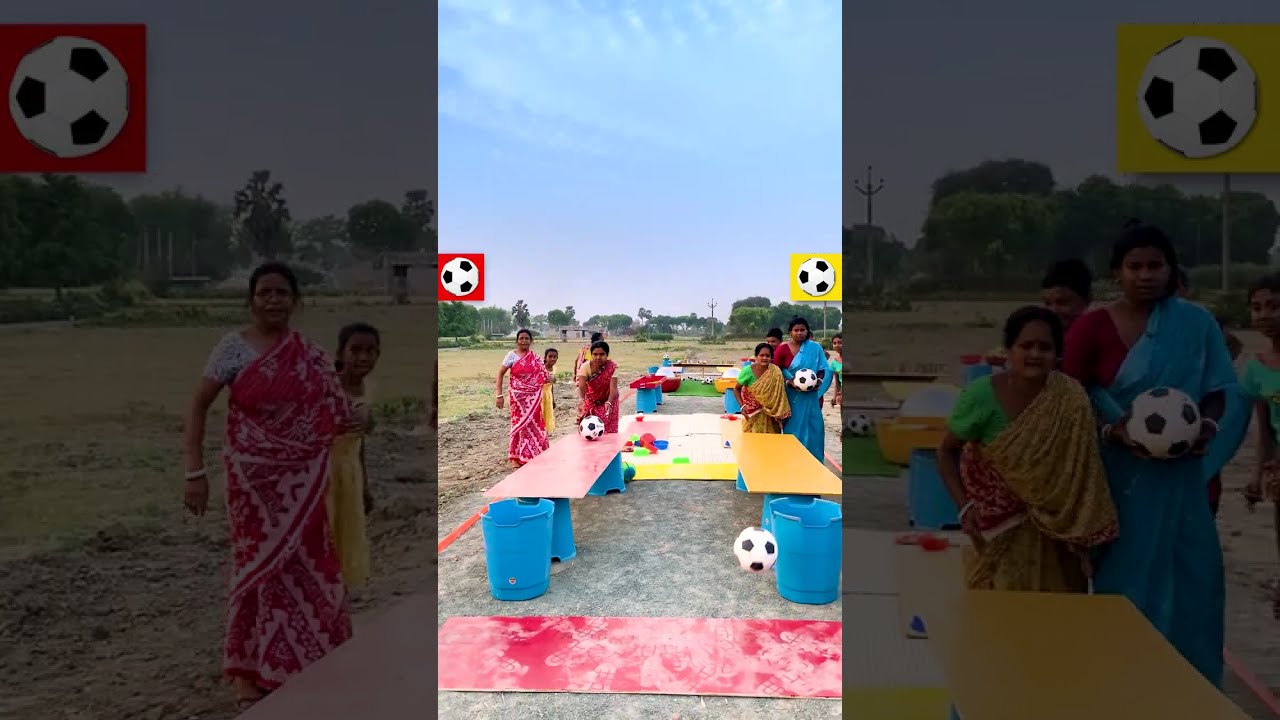 🎯 Sharp Focus – Women Show Precision in Village Contests! TVGCS Track Game Group