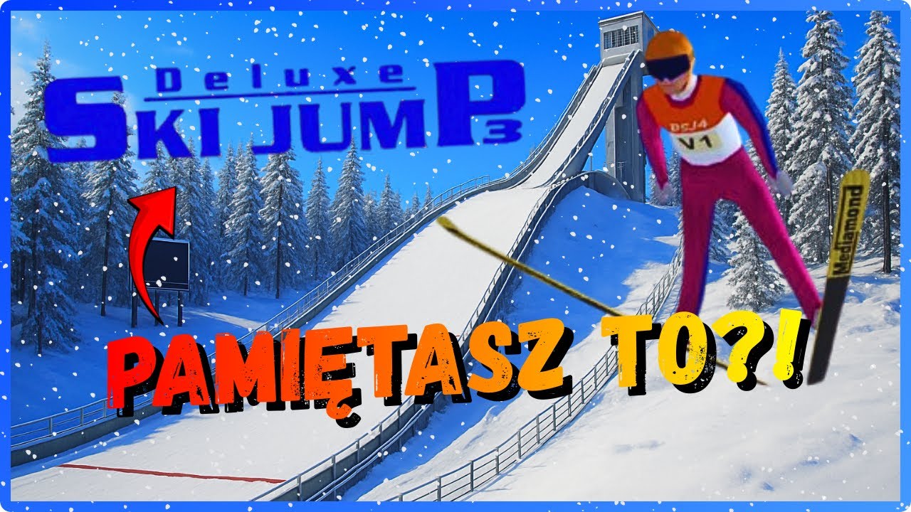 Zagrałem w Deluxe Ski Jump 3 po latach! KAŻDY W TO GRAŁ!