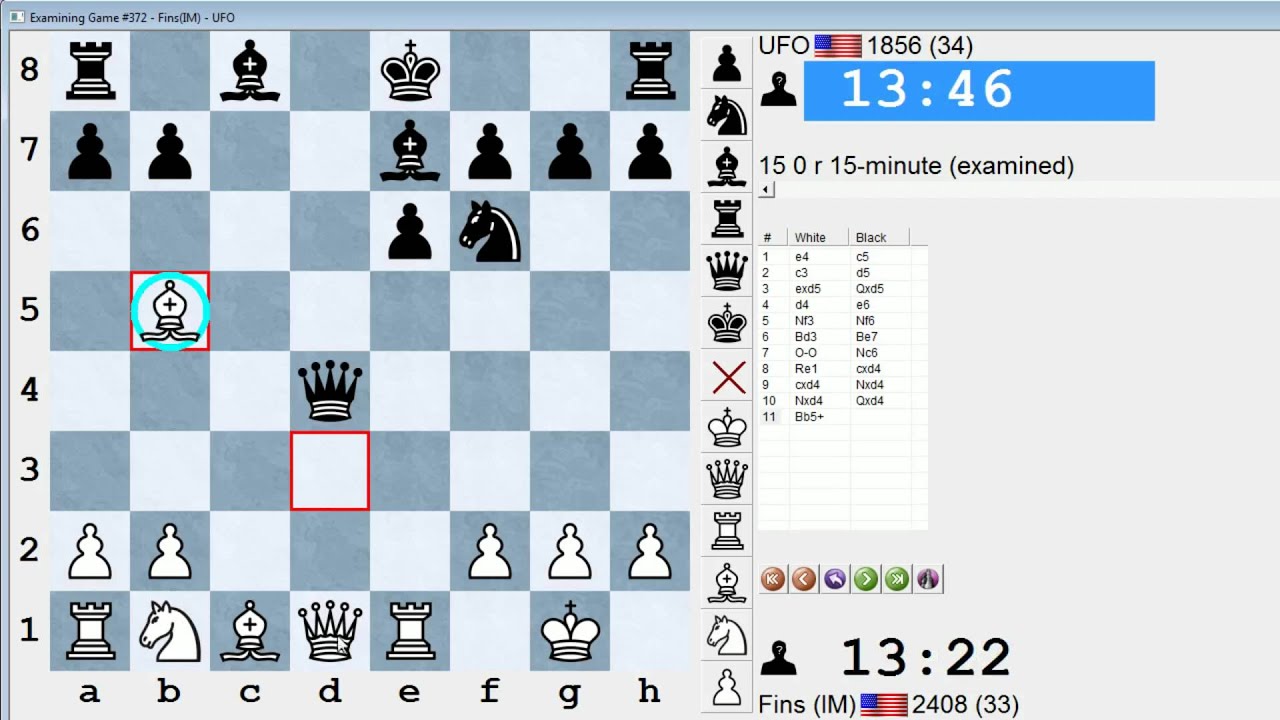 Standard Chess #165: IM Bartholomew vs. UFO (Sicilian Defense)
