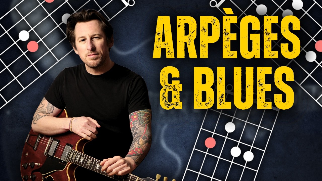 Blues et arpèges de neuvième | Exemple de théorie appliquée 🎸