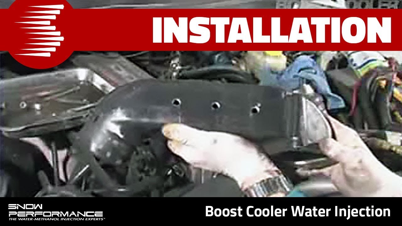 Snow Performance Boost Cooler Installation