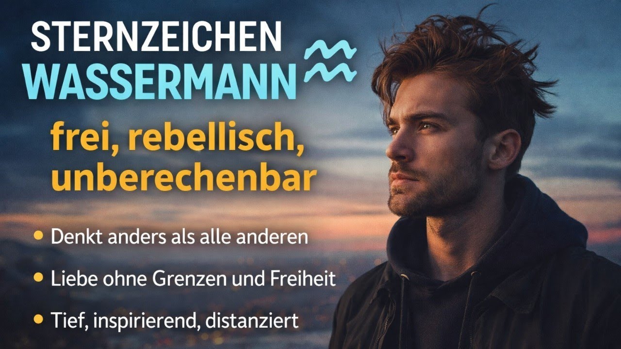 Sternzeichen Wassermann ♒ &ndash; Charakter & Eigenschaften | ASTROCHECKER