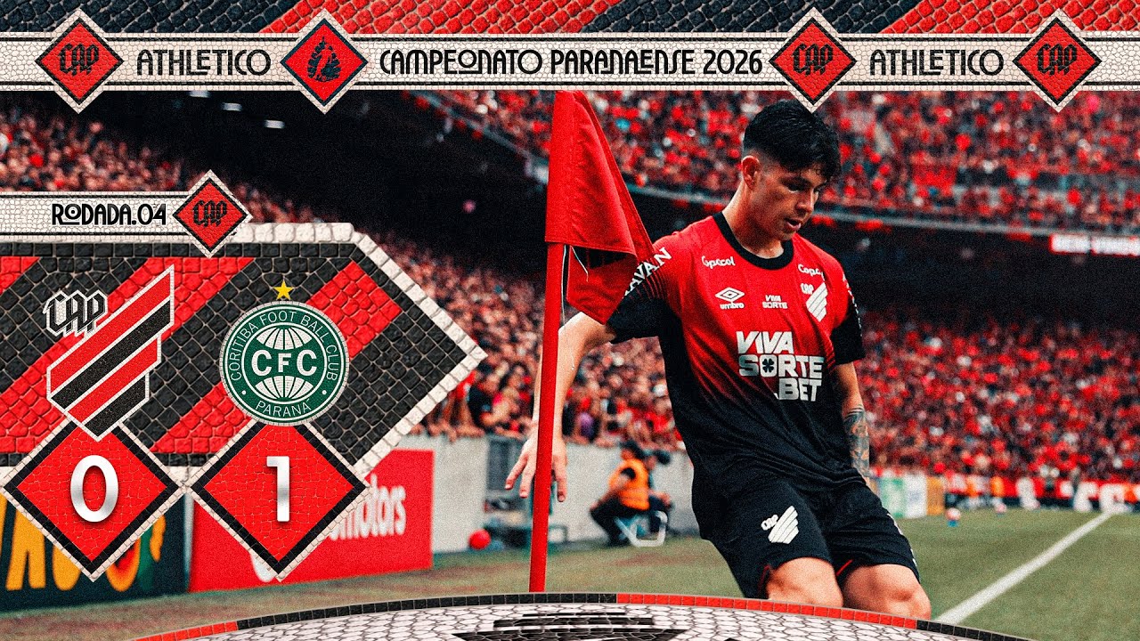 ATHLETICO 0X1 CORITIBA | MELHORES MOMENTOS | CAMPEONATO PARANAENSE 2026