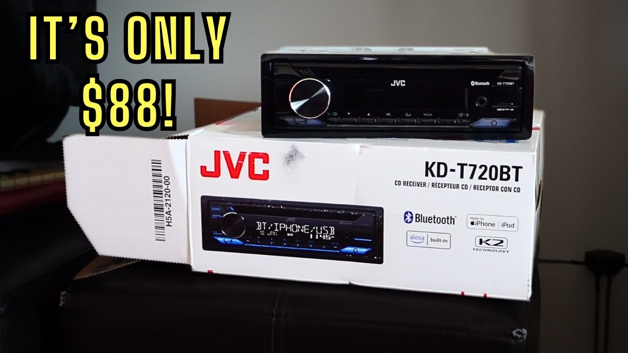 This AFTERMARKET Car Radio is a STEAL. JVC KD-T720BT Install: 2007 Mazda3