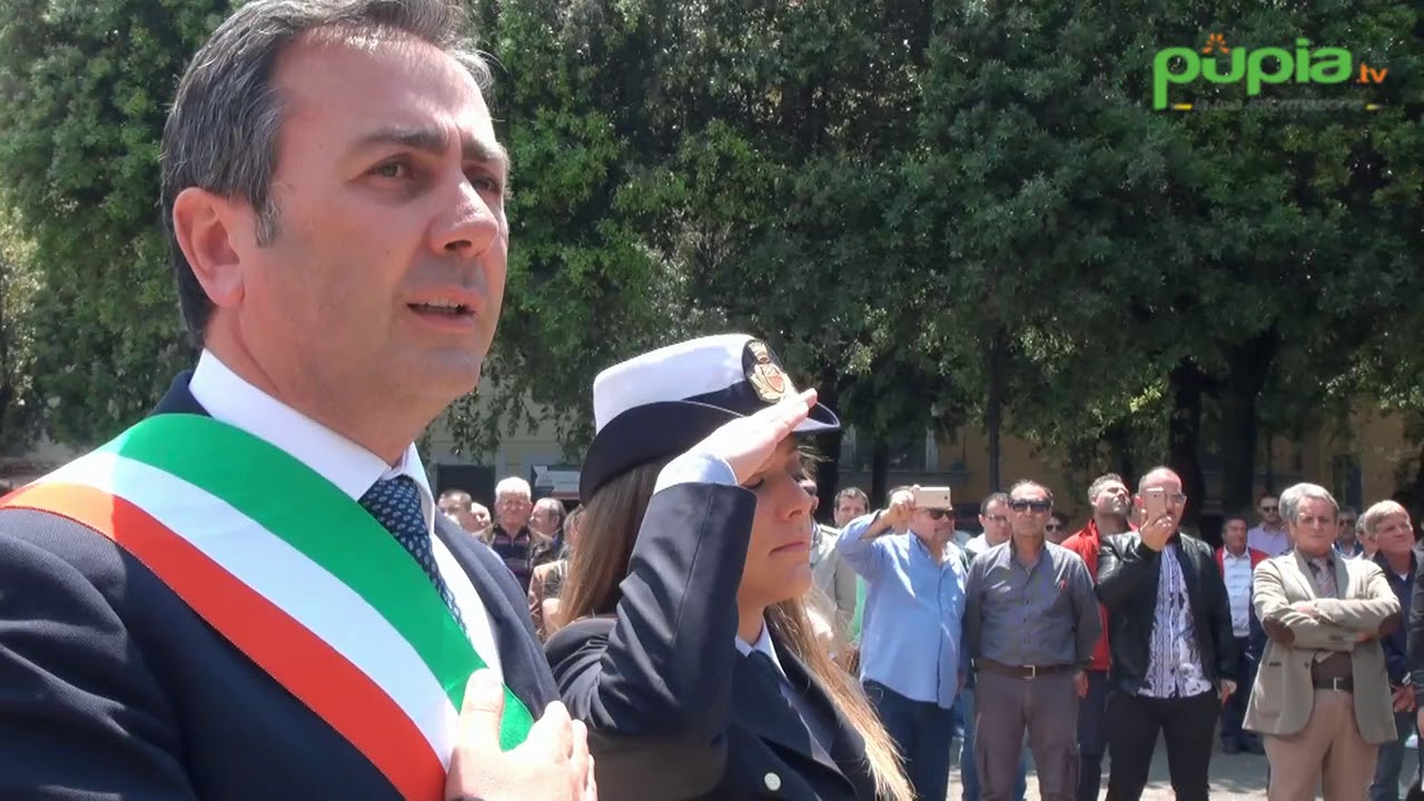Gricignano (CE) - Festa della Repubblica, la cerimonia in piazza (02.06.2019)