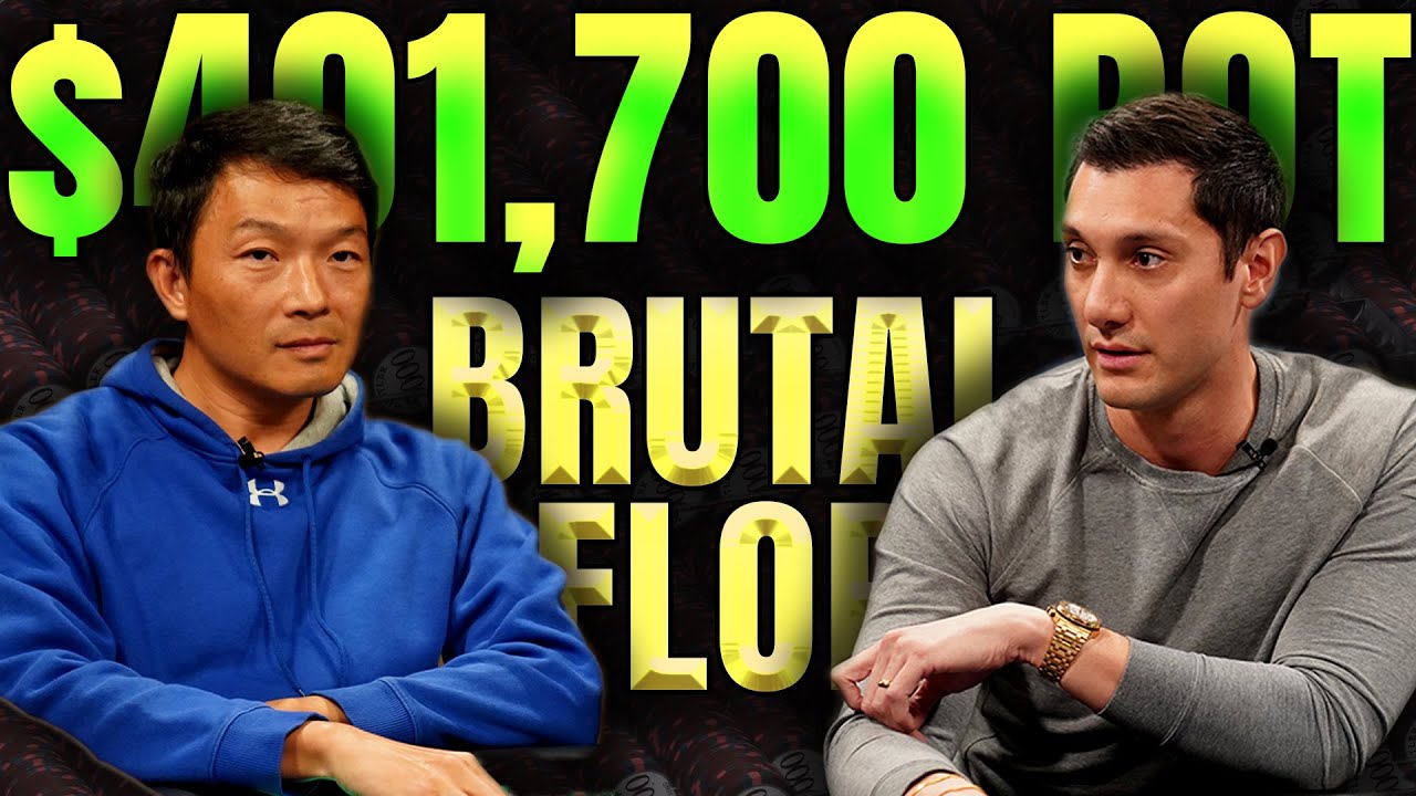 FLUSH vs FLUSH in a $401,700 Pot!!