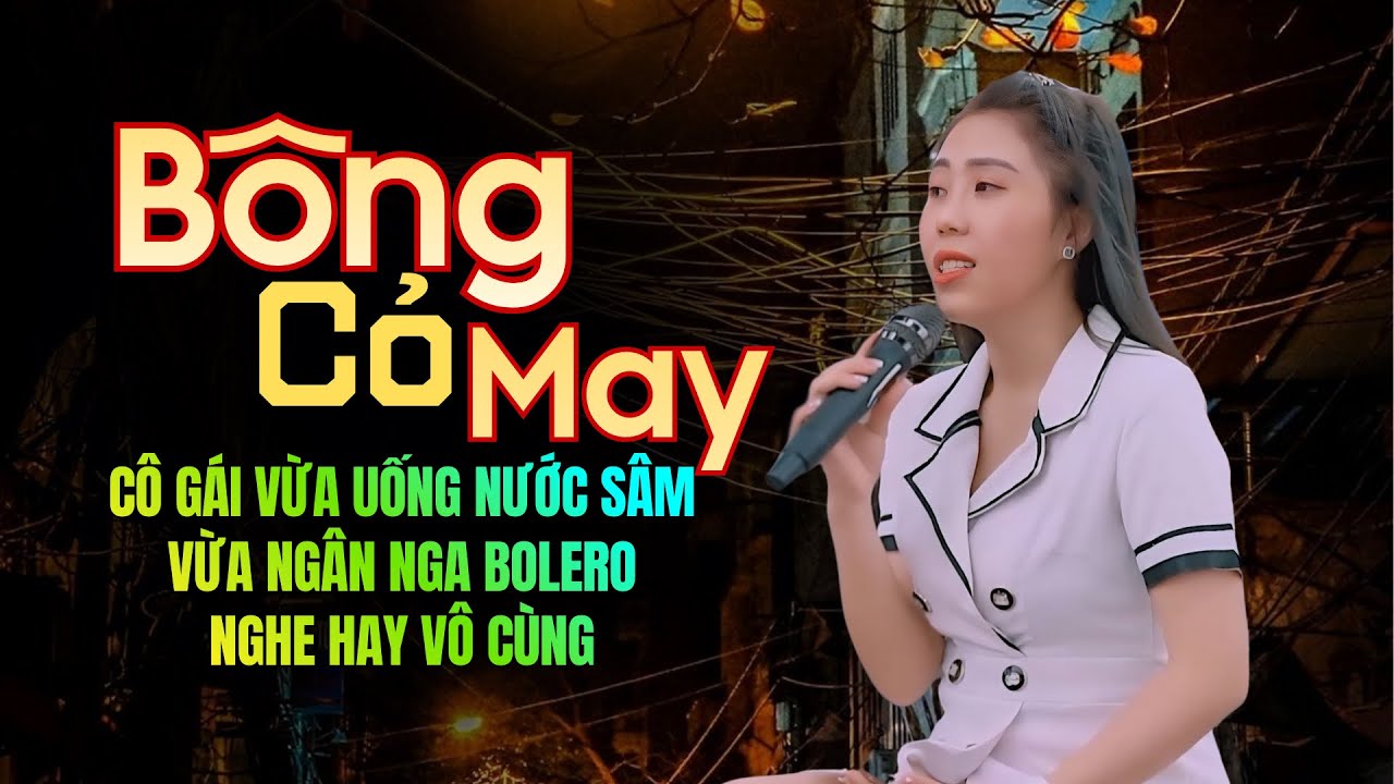 Liên khúc BÔNG CỎ MAY - NGỌC ÁNH SÁNG | Cô Gái Vừa Ngồi Uống Nước Vỉa Hè Vừa Ngân Nga Bolero Quá Hay