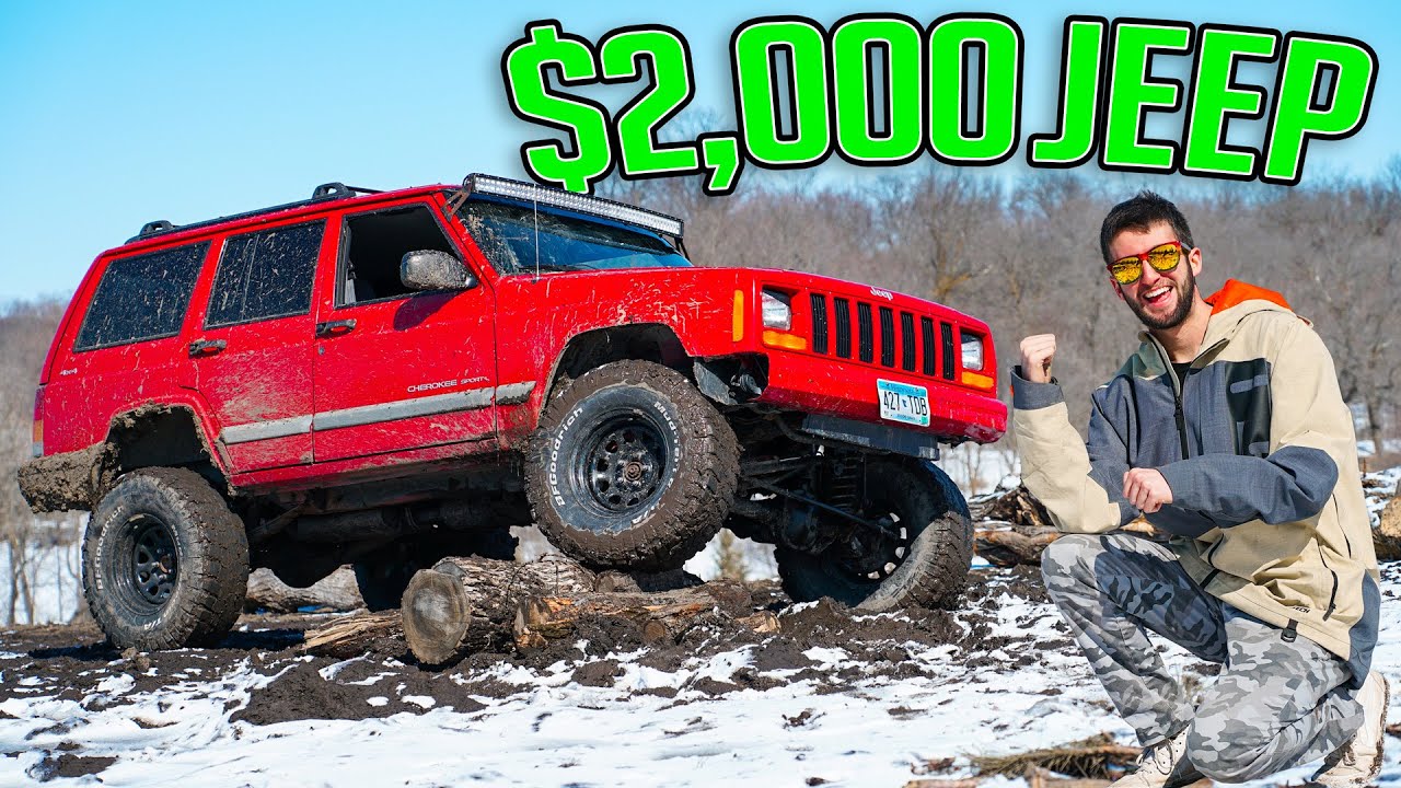 His New $2000 Off-Road Jeep Build!!