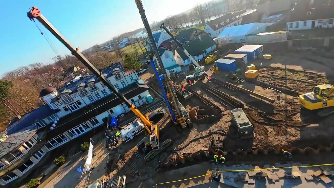 Pierwsze prace Apollo Residence Darłówko. Grudzień 2025.