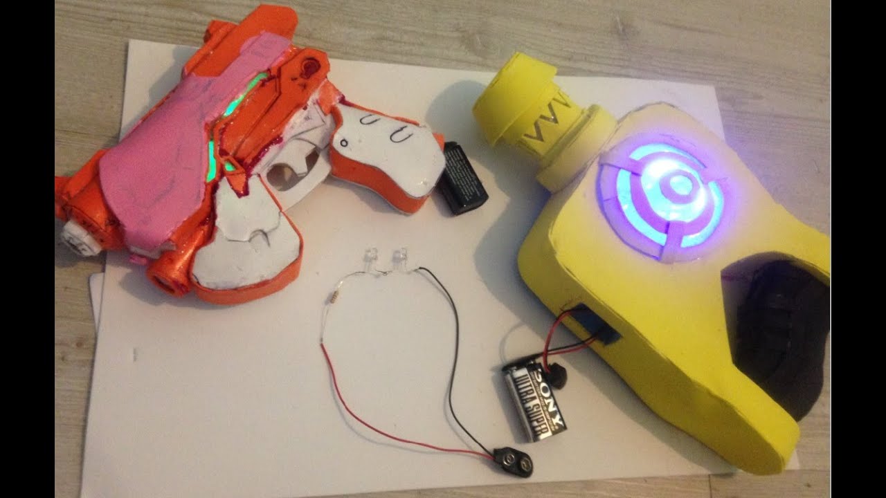 Easy LED circuit tutorial for Cosplay - How To