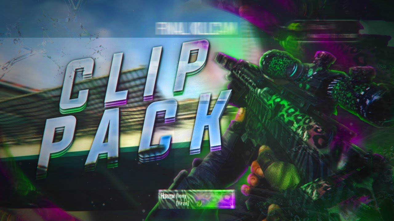 Trickshot Clip Pack! 60FPS Multi-CoD Clips to Edit! (BO2,BO1,MW3,AW,CODOL)