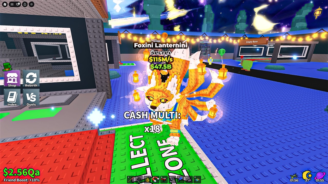 i Got Foxini Lanternini in Admin Abuse - Only Server Lucky - Steal a Brainrot