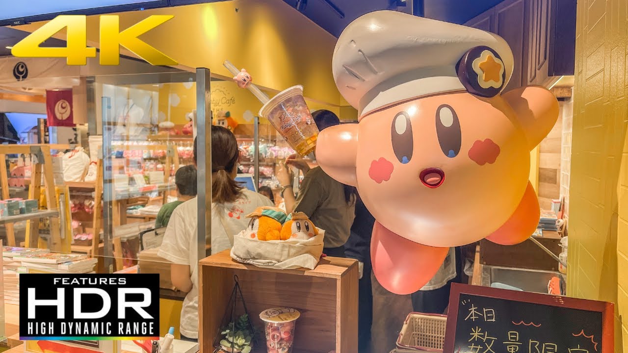 🎀 Let's Visit KIRBY CAFE & STORE | Full Tour At Tokyo Skytree, Japan 🇯🇵