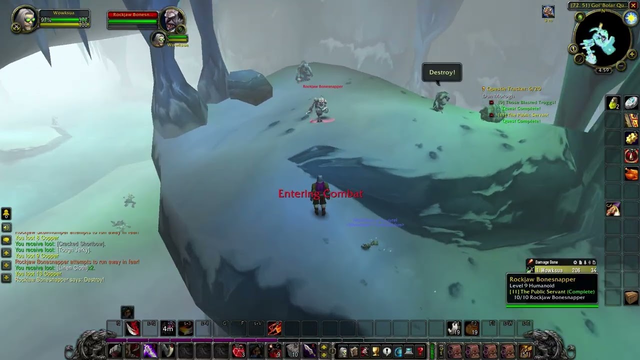 The Public Sevant + Those Blasted Troggs World of Warcraft Classic Hardcore