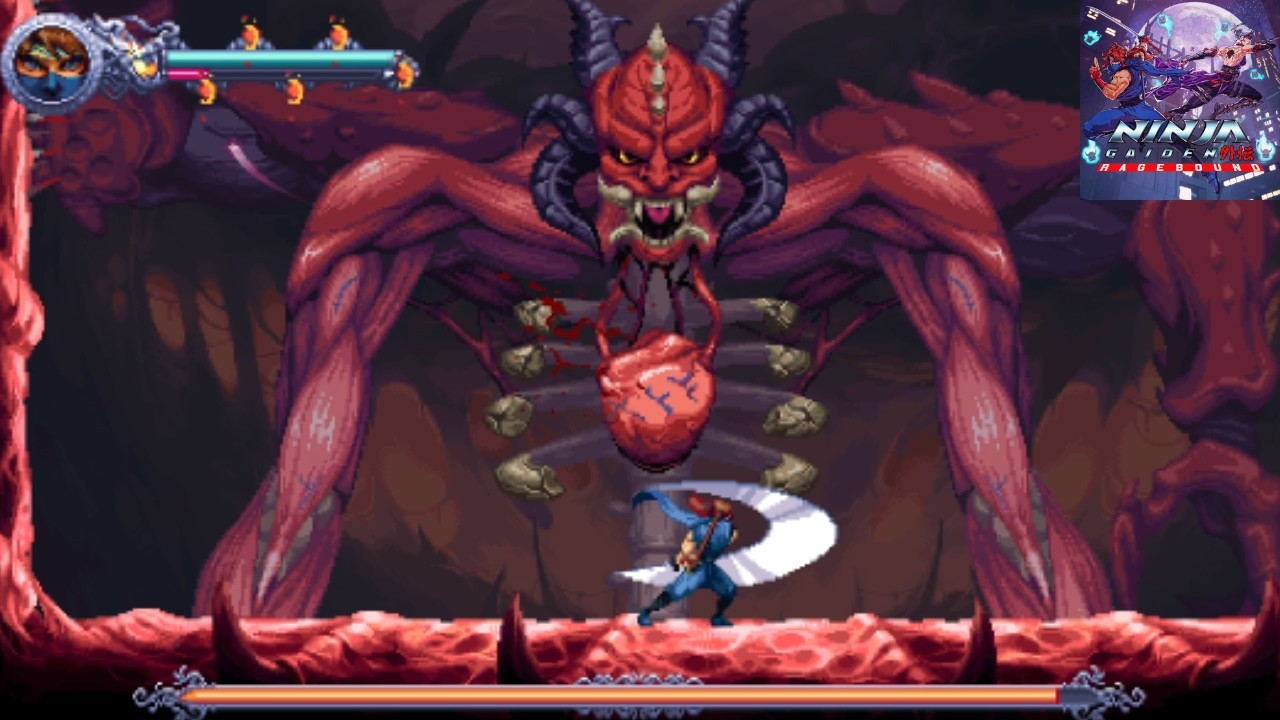 Ninja Gaiden Ragebound Playthrough Act 4 Truth Mission 6 Finale