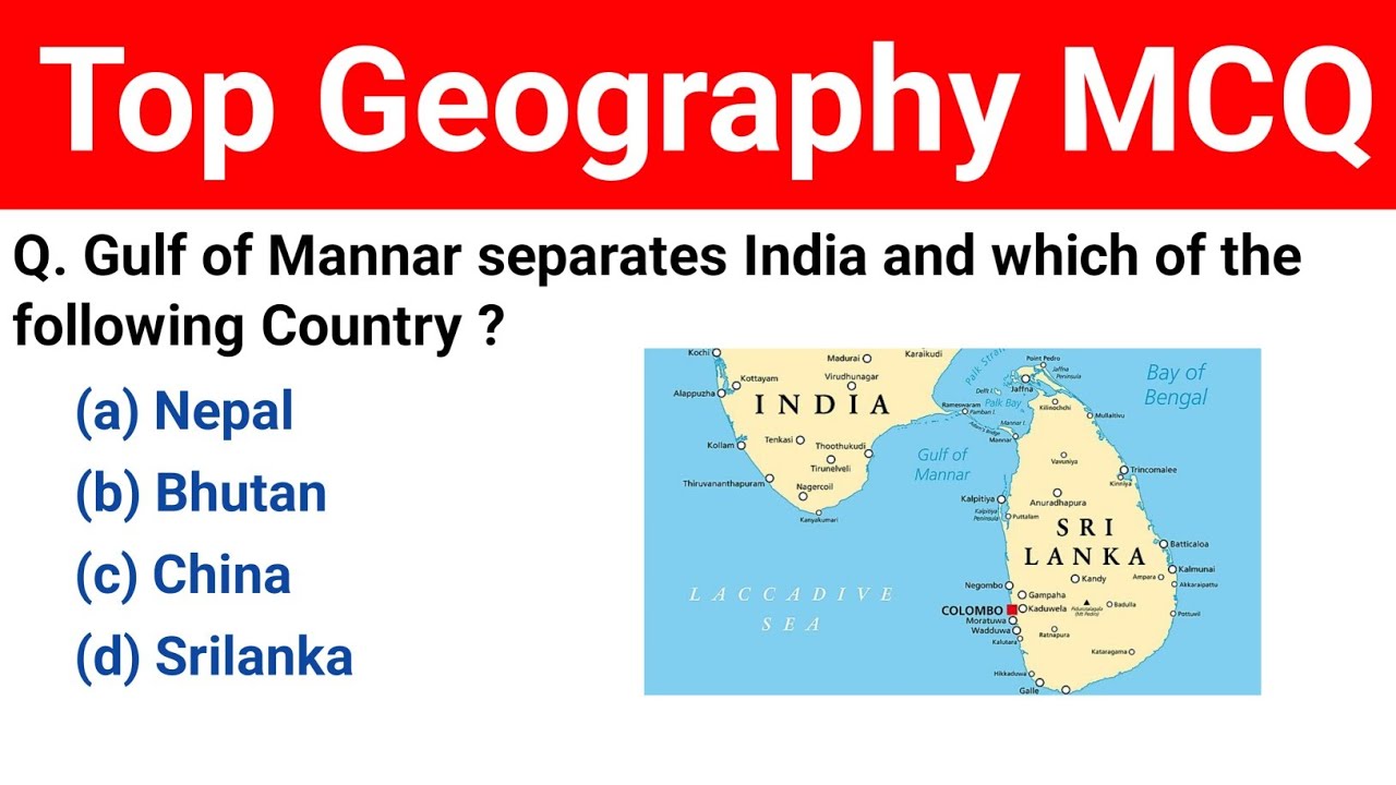 Top Geography MCQ Test | Geography Important Questions For All Competitive Exams | Important GK MCQ 