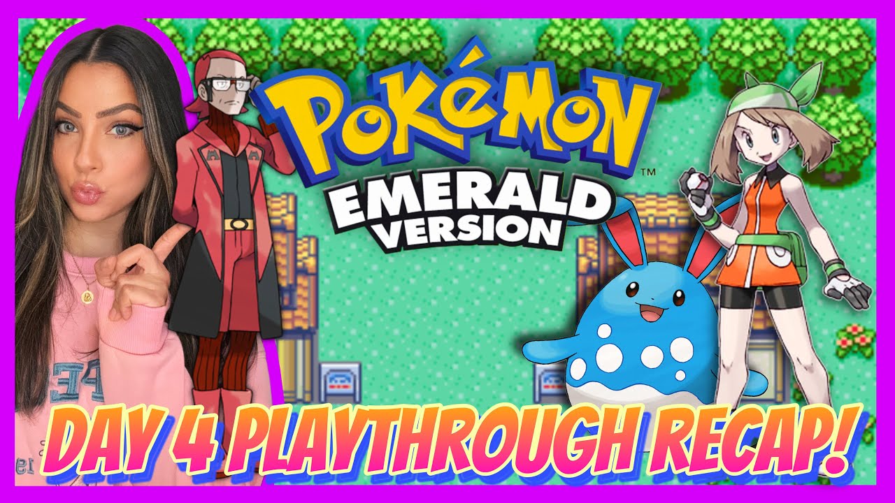 Прохождение игры Pokemon Emerald: День 4 | Pokemon Emerald