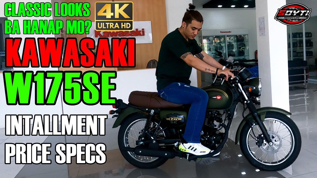 CAFE RACER LOOKS BA HANAP MO? KAWASAKI W175SE