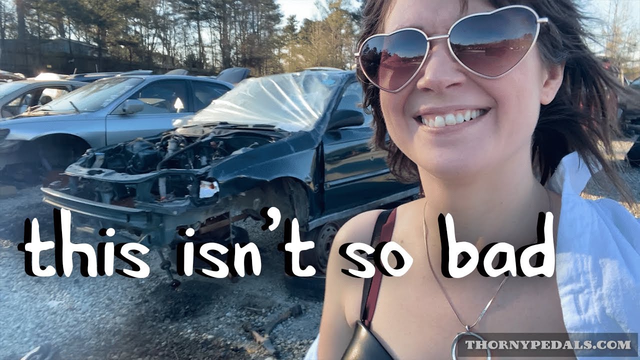 🚙💔Junkyard S1 E9: Final Episode. ASMR car tapping with talking