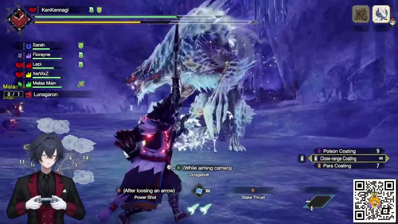 Monster Hunter Rise Sunbreak - Lunagaron - Bow