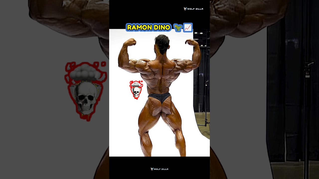 INSANE Physique 💀 RAMON DINO #cbum #hadi #samson #ronnie #viralvideo #motivation #gym #shorts